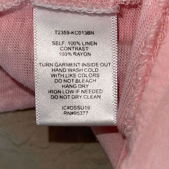 Sanctuary Clothing Womens Burnout‎ Basic T-Shirt Pink Medium - Picture 6 of 8